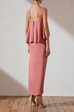 Load image into Gallery viewer, LUXE &#39;U&#39; WIRE FRILL DRESS - ROSE